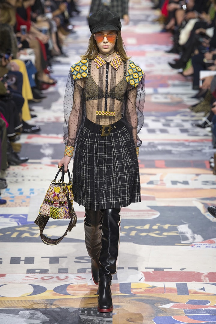  Christian Dior 於巴黎時裝周 PFW 發佈 2018 秋冬系列
