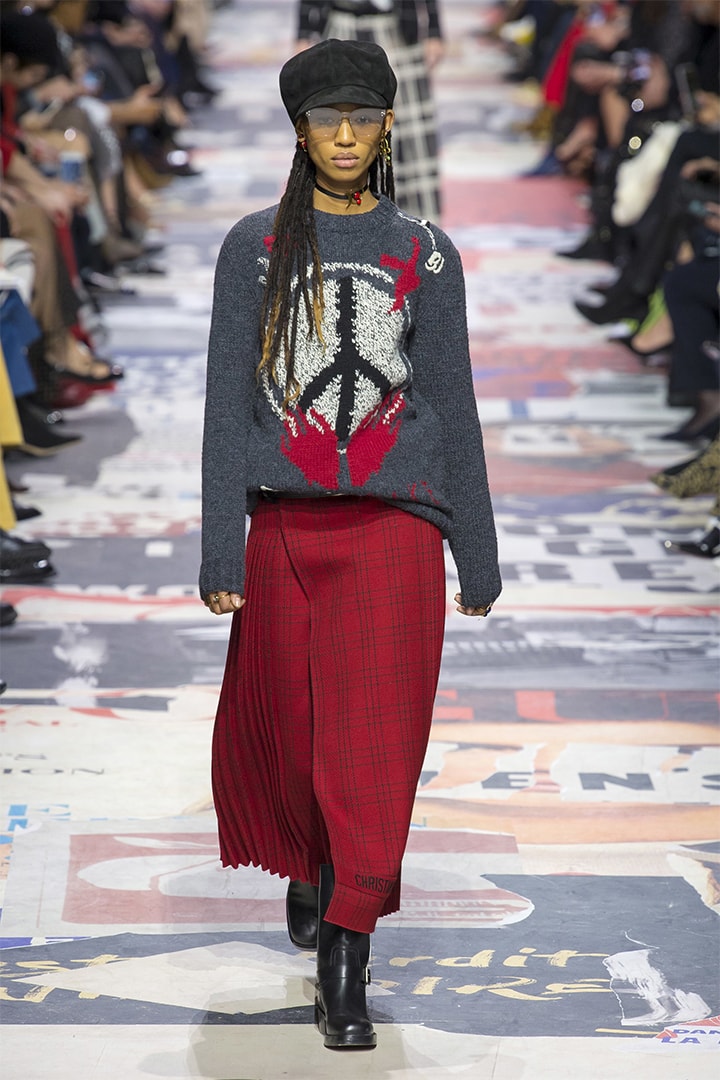  Christian Dior 於巴黎時裝周 PFW 發佈 2018 秋冬系列