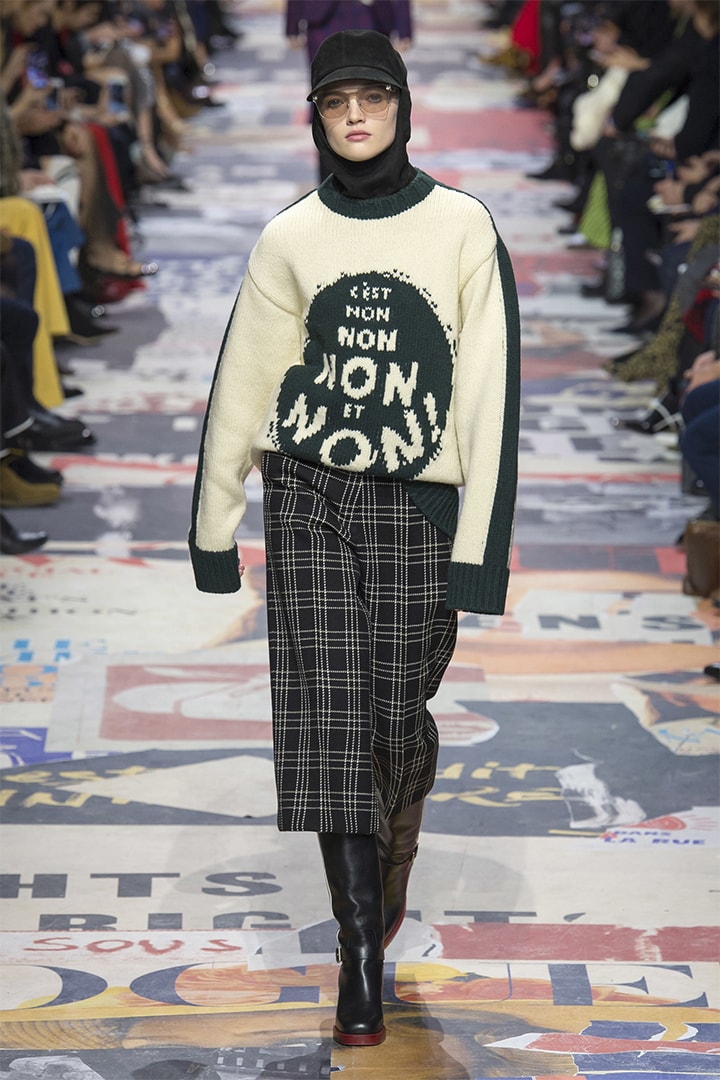  Christian Dior 於巴黎時裝周 PFW 發佈 2018 秋冬系列