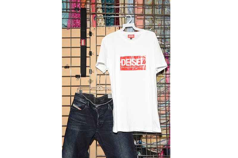 Diesel 在紐約 Chinatown 堅尼街打造了一間 DEISEL 贗品店