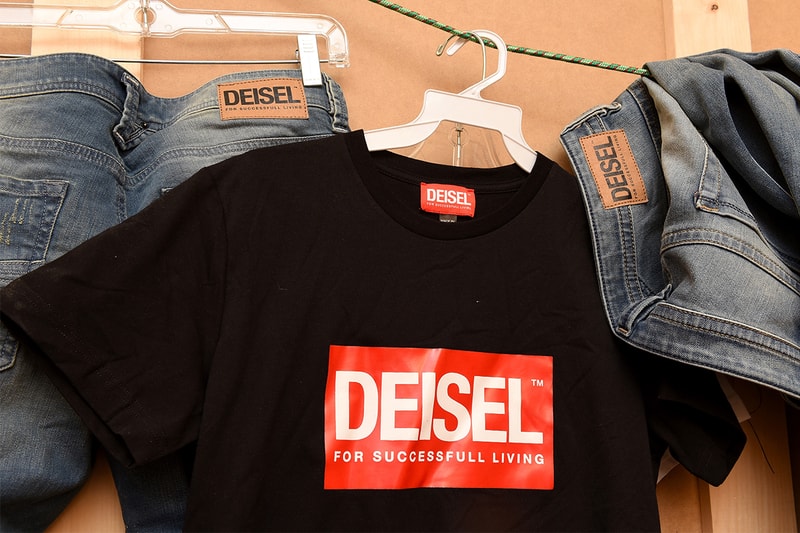 Diesel 在紐約 Chinatown 堅尼街打造了一間 DEISEL  贗品店
