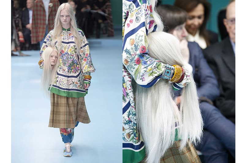 Gucci 2018 秋冬 米蘭時裝周天橋上模特兒人頭原來是源於基督教的 Cephalophore