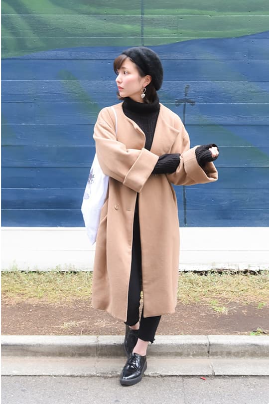 日本女生冬日穿搭街拍