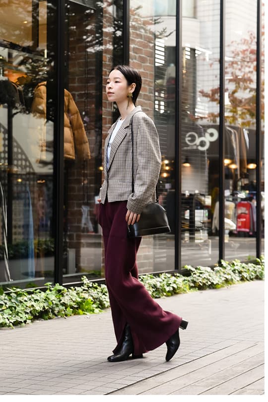 日本女生冬日穿搭街拍