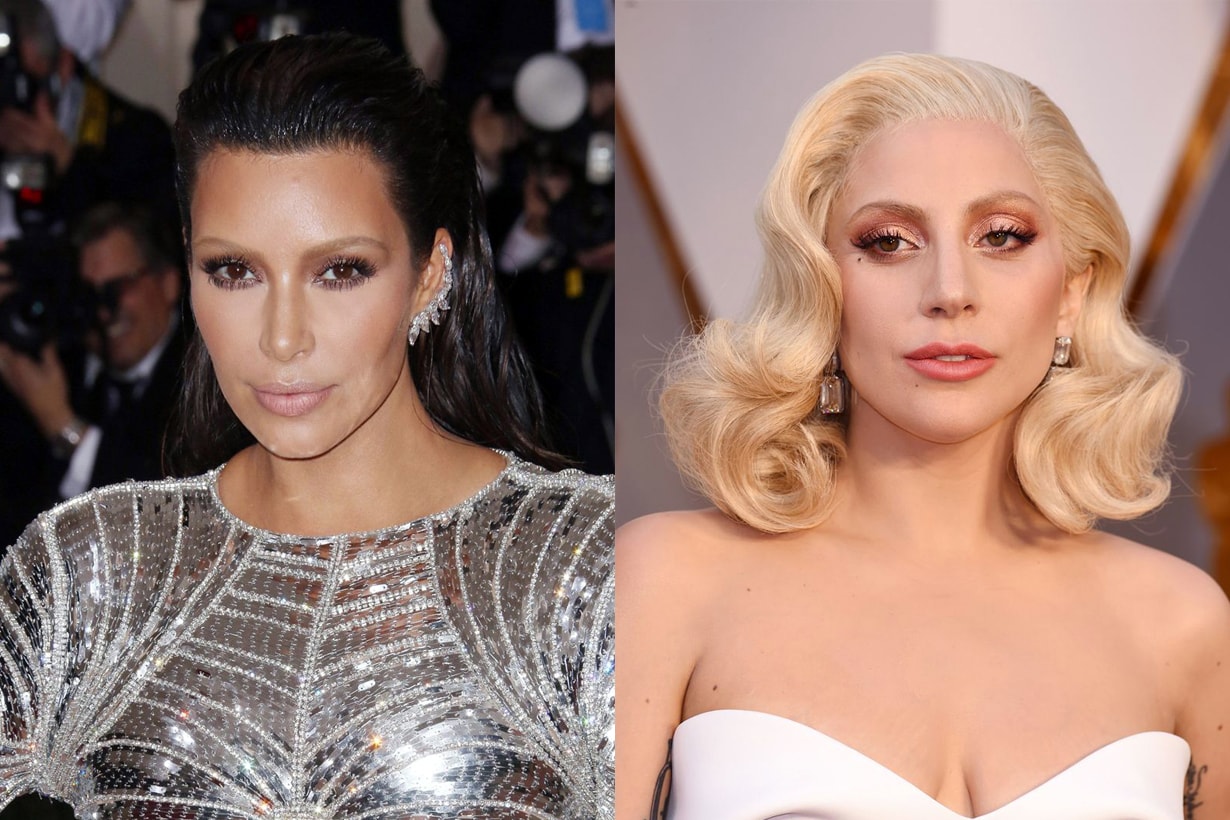 讓 Kim Kardashian 和 Lady Gaga 教你 只要改變這兒的顏色就可以讓妝容更有女人味