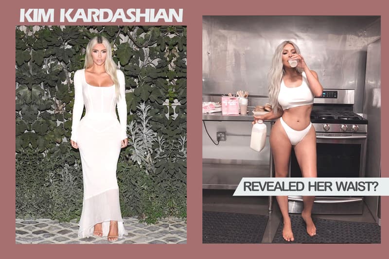 Kim Kardashian 公佈了腰圍數字 就連親姐姐 Kourtney 也感到驚訝