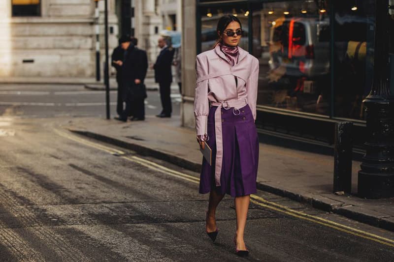 London Fashion Week 場外街拍看 2018 時尚潮流趨勢