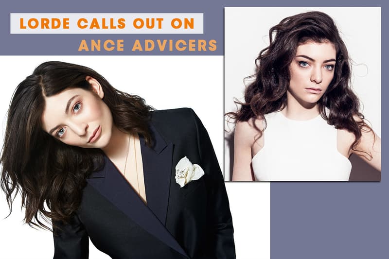 致一眾同樣有暗瘡問題的女生們 你們的痛 Lorde 都感受到了