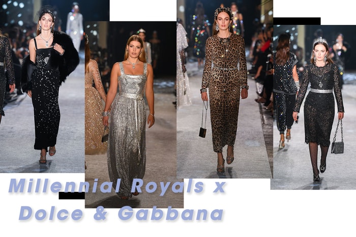 戴妃侄女也走貓步!Dolce & Gabbana 貴族級時裝騷閃耀全場