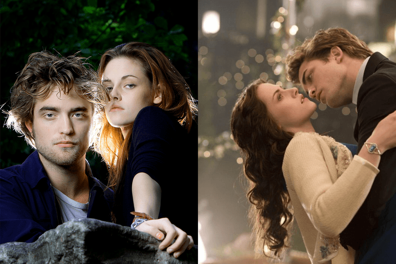 Robert Pattinson and Kristen Stewar cover