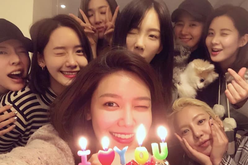 感情依舊好 少女時代私底下驚喜合體慶祝秀英生日
