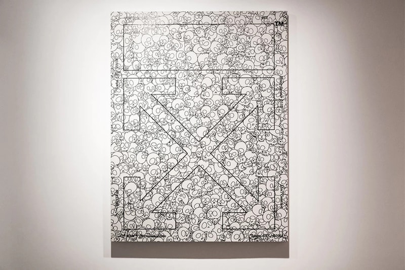潮牌 Off-White 創辦人Virgil Abloh 聯手村上隆在倫敦  Gagosian Gallery  舉辦名為 Future History 藝術展