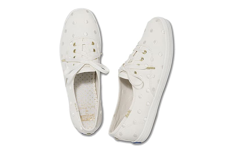 Keds × Kate Spade 推出夢幻的婚嫁波鞋平底鞋系列
