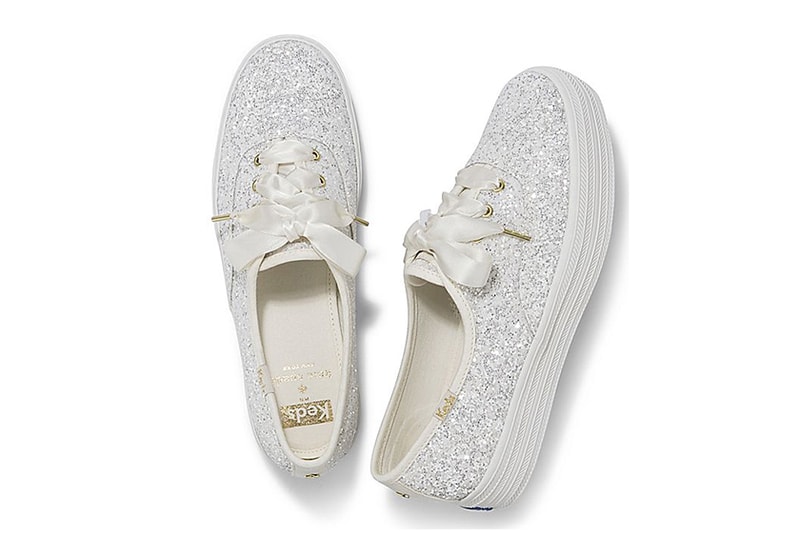 Keds × Kate Spade 推出夢幻的婚嫁波鞋平底鞋系列