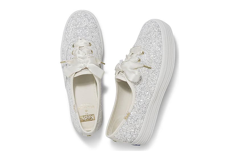 Keds × Kate Spade 推出夢幻的婚嫁波鞋平底鞋系列