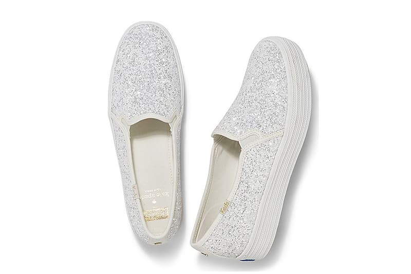 Keds × Kate Spade 推出夢幻的婚嫁波鞋平底鞋系列