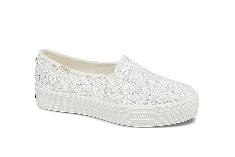 Keds × Kate Spade 推出夢幻的婚嫁波鞋平底鞋系列