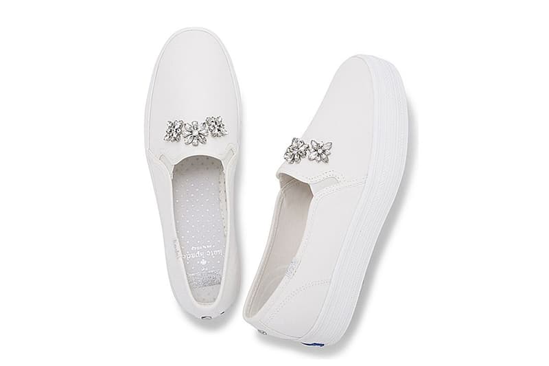 Keds × Kate Spade 推出夢幻的婚嫁波鞋平底鞋系列