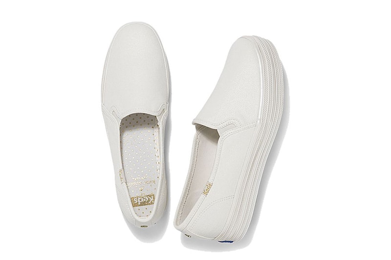 Keds × Kate Spade 推出夢幻的婚嫁波鞋平底鞋系列