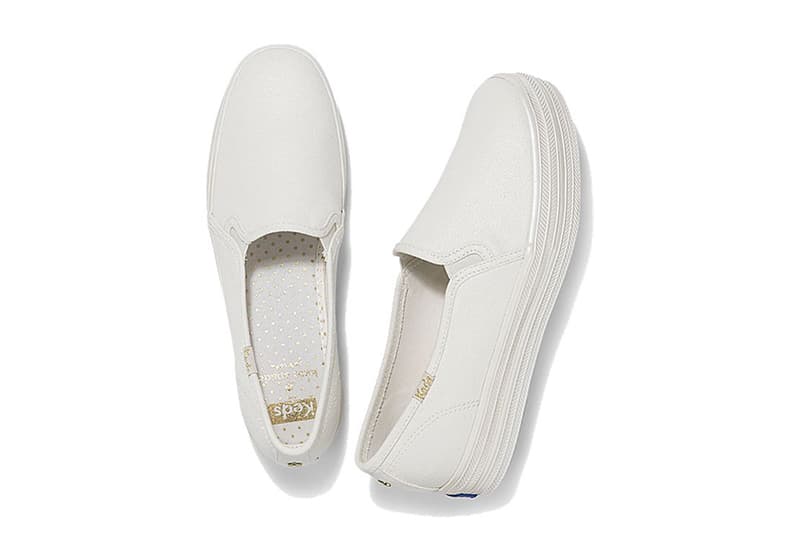 Keds × Kate Spade 推出夢幻的婚嫁波鞋平底鞋系列