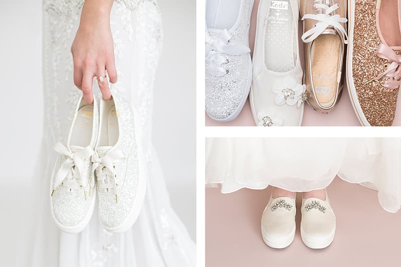 Keds × Kate Spade 推出夢幻的婚嫁波鞋平底鞋系列