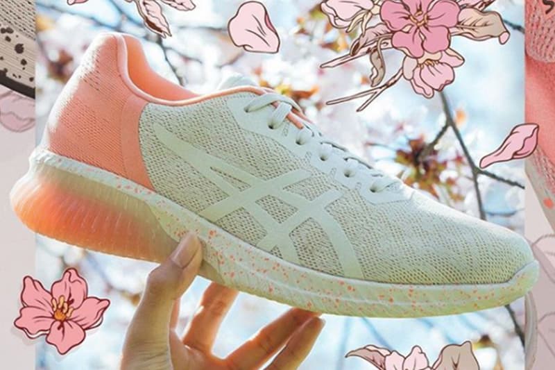 少女心噴發 asics 櫻花系列讓妳運動也能兼顧時尚