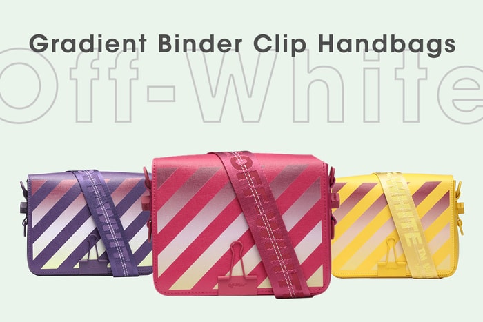 引起熱烈迴響的手袋，Off-White Binder Clip「變色」款絕對讓女生們心動不已！
