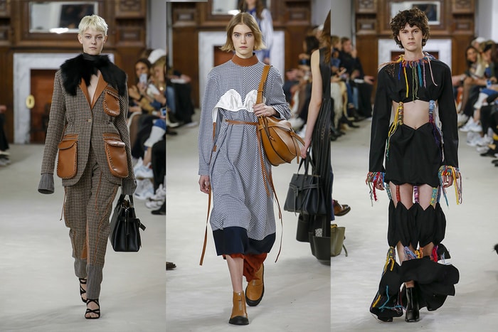 一點都不色情!Loewe 2018 把 Bra 掛在洋裝上,這會是春夏最新潮流嗎?