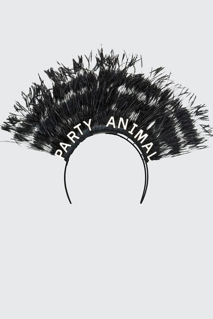 Alexander Wang SS18 春夏 Stephen Jones 手造頭飾售 6千美元