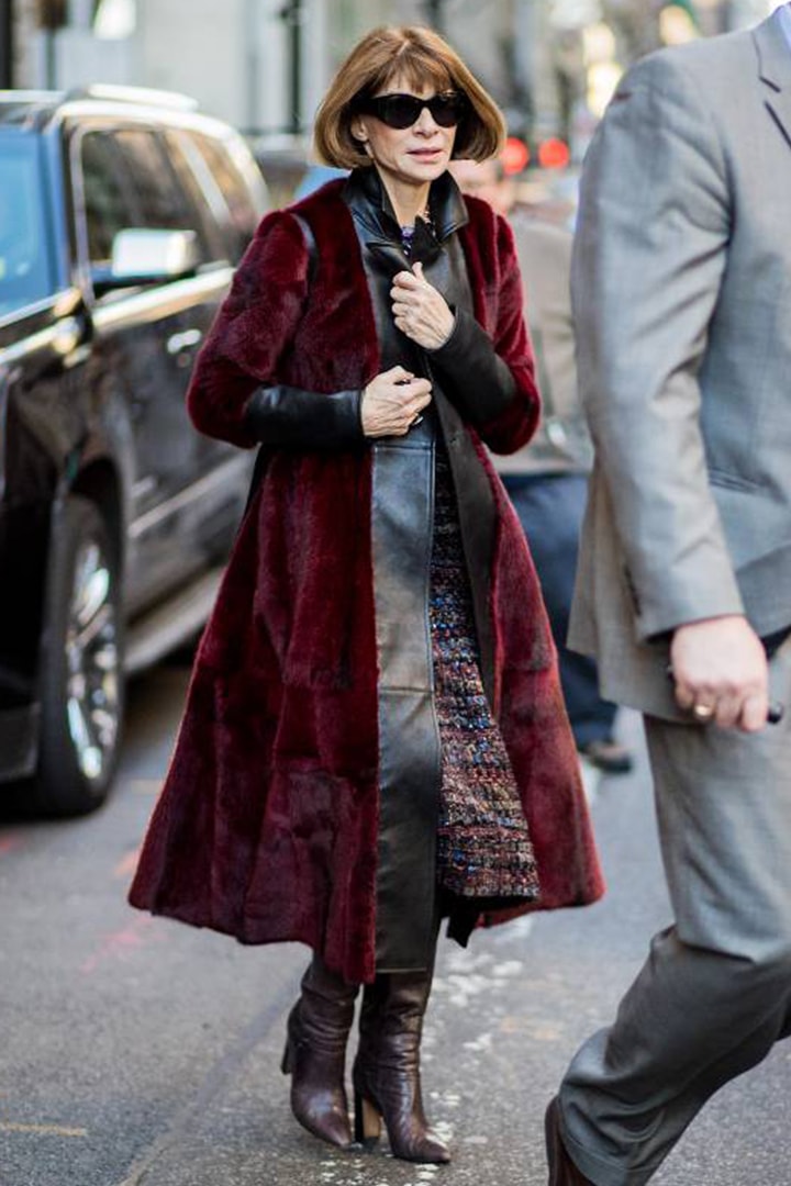 Anna Wintour 親身示範如何僅靠一雙長 Boots 走天涯