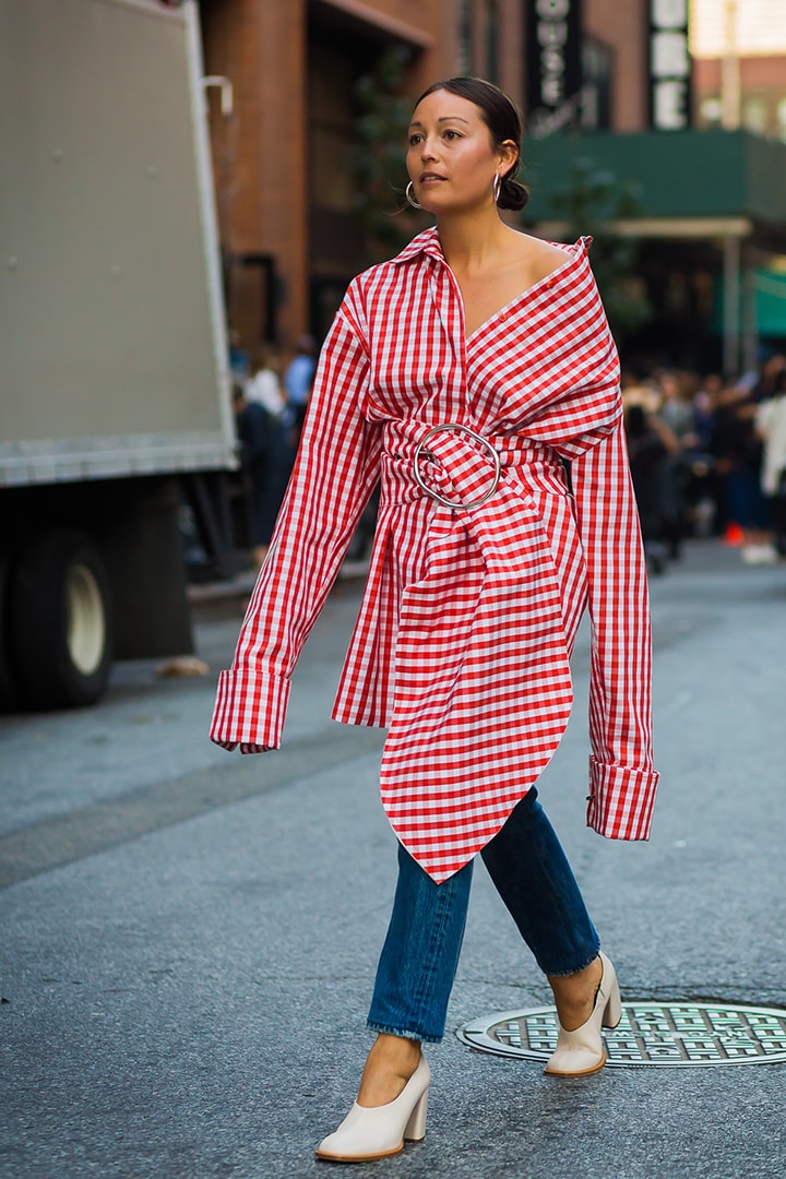 2018 春夏季流行法式 Gingham Check 衣物