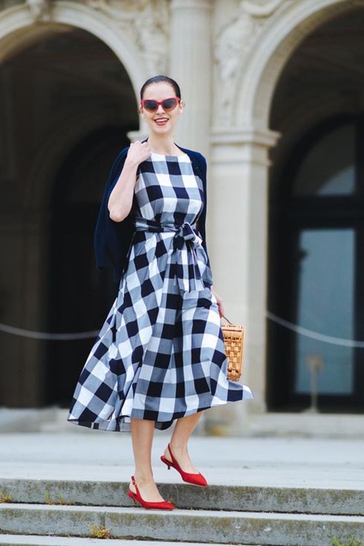 2018 春夏季流行法式 Gingham Check 衣物