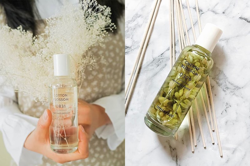 迅速成為韓妹打卡單品：看著花朵在瓶內漂浮，Innisfree 這款擴香太治癒了吧！