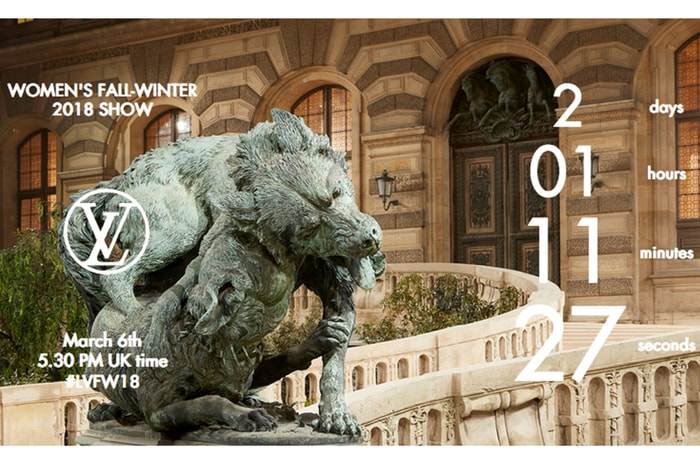 #PFW : 緊貼最新秋冬潮流,一起倒數 Louis Vuitton 2018 秋冬發佈會直播