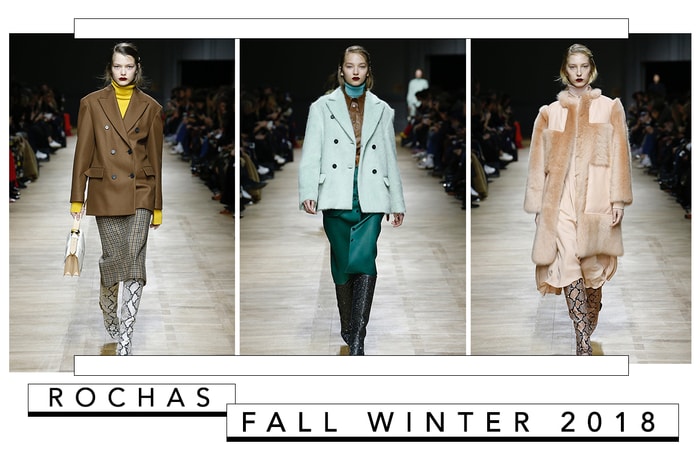 #PFW : Rochas 2018 秋冬系列以多種色調及布料混搭，教你穿出無人能及的優雅氣質