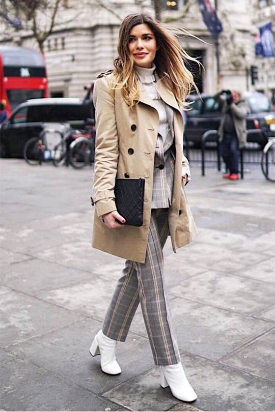 乍暖還寒的初春  Trench Coat 街拍造型靈感