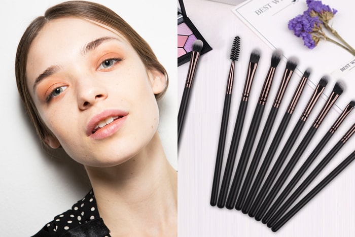 想每天也畫出誘人的眼妝,這套 $11 美元/ 11 支的極高性價比化妝掃絕對是必備!