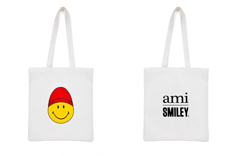 ami x Smiley 推出聯乘系列 銅鑼灣 Fashion Walk 免費派發 Tote Bag