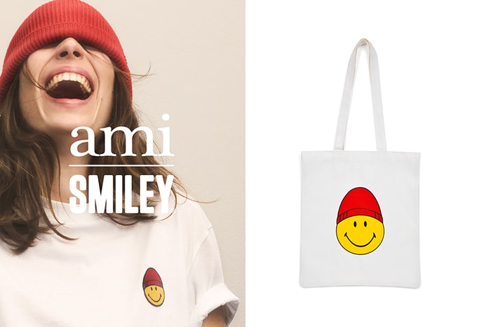 ami x Smiley 推出聯乘系列，你也可以免費獲得這個可愛 Tote Bag！