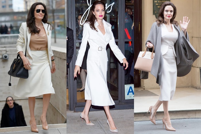 跟 Angelina Jolie 學輕熟系優雅穿搭，隨性出門也能氣質滿滿！