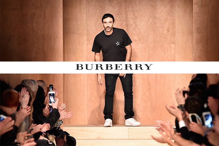 Burberry 宣佈 Riccardo Tisci 成為品牌新任創意總監
