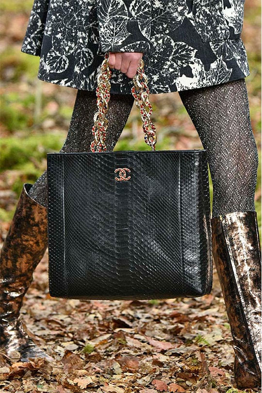 巴黎時裝周 Chanel  2018 秋冬手袋系列