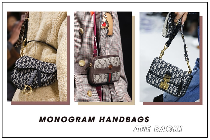 因為 Dior 和 Gucci，  90 年代紅極一時的 Monogram 手袋要正式回歸了！