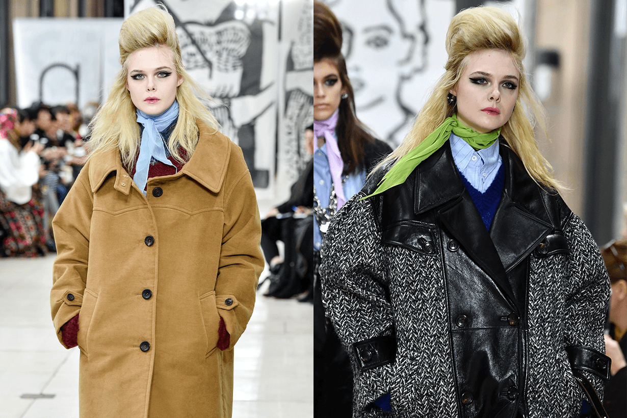 Elle Fanning miu miu