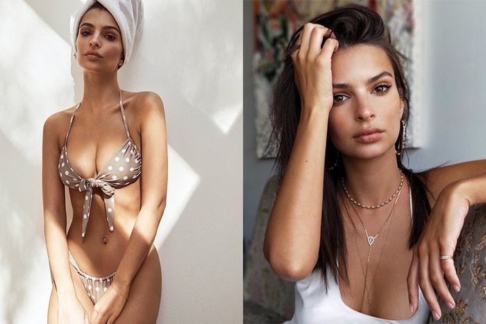 超級粉絲無誤:超模 Emily Ratajkowski 再一次以 Zara 亮相,這件外套必搶!
