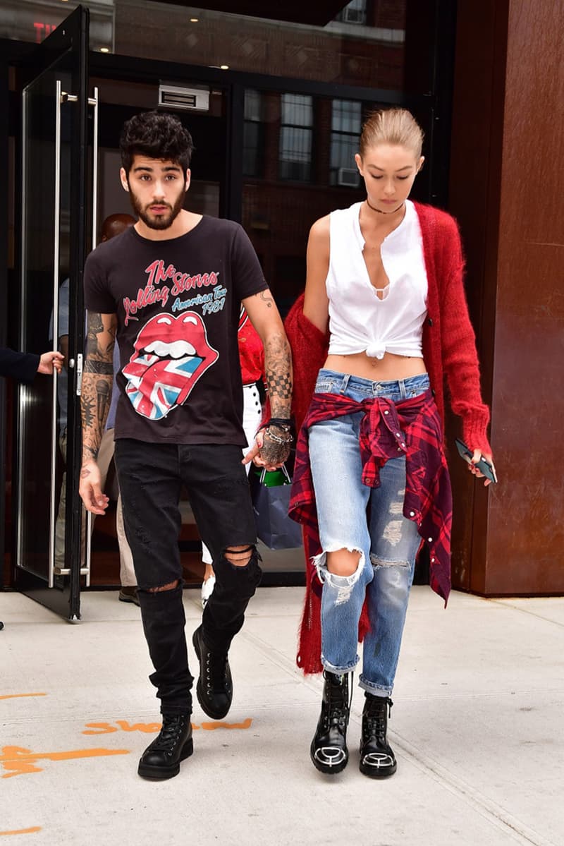 就算已經成為過去 Gigi Hadid 與 Zayn 卻留下了最佳的情侶穿搭照