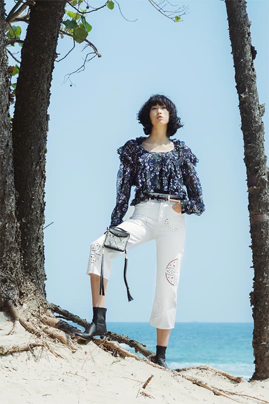 法式優雅度假穿搭穿上 Isabel Marant 2018 年春夏系列塑造出不經意的不羈與時尚感