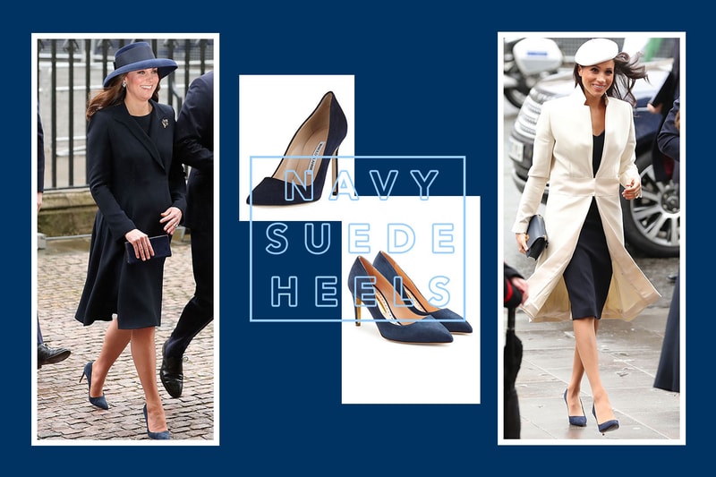 是巧合嗎 凱特皇妃 Meghan Markle 穿上 Matching Looks 連鞋款都一樣
