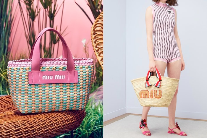 夏日怎能錯過時髦的渡假風格?Miu Miu 新系列竹藤包會是你最完美的選擇!