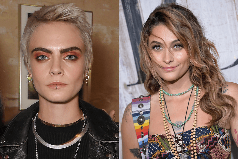 Paris Jackson and Cara Delevingne